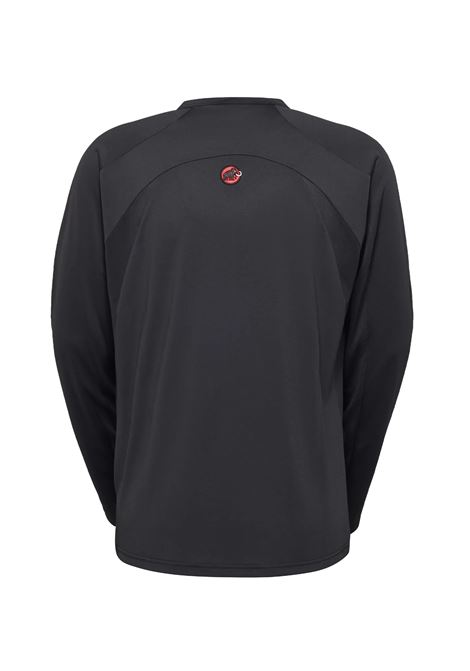 light fl half zip ls t-shirt man black HIKING PATROL | 1016-022600001